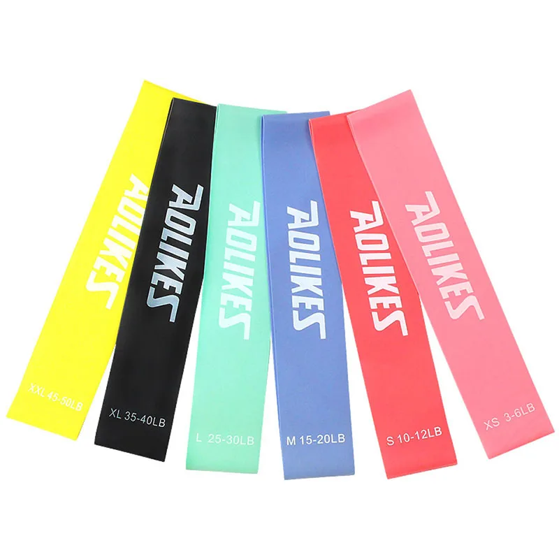 

Fitness Equipment Exercise Resistance Bands Set Yoga Pilates Training Fitness Gum Set Workout Rubber Loop Stretch Bands Expander