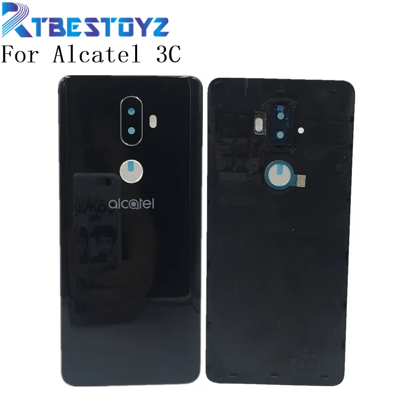 

6.0" Original Rear Panel Housing Battery Back Door Cover For Alcatel 3c OT-5026A 5026D