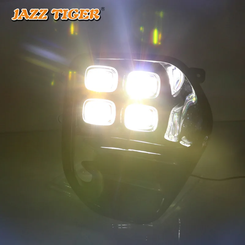 JAZZ TIGER 2 шт. Plug & Play водонепроницаемая автомобильная лампа 12 В DRL светодиодный ные