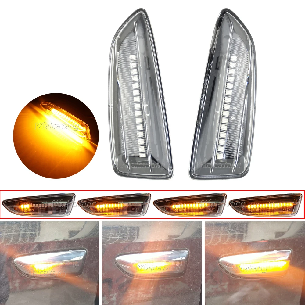 

Flashing Dynamic Led Side Marker Turn Signal Light For Opel Zafira Tourer C Astra J K Grandland X Crossland X Insignia B