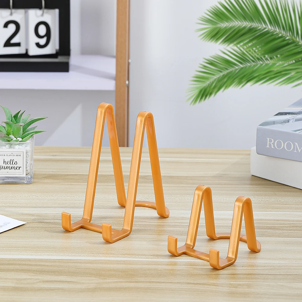 Plate Stands for Display - Plastic Easel Stand Plate holder Display stand  Picture Frame Stand for Pictures, Photo