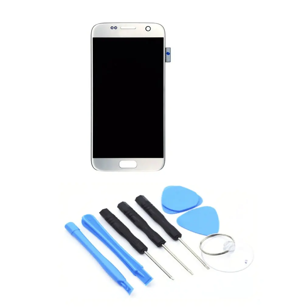 

Display Touch Screen Digitizer Assembly Frame For SAMSUNG S7 S7 Edge G930F/G930AVTP Smartphone Screen Repair Accessories