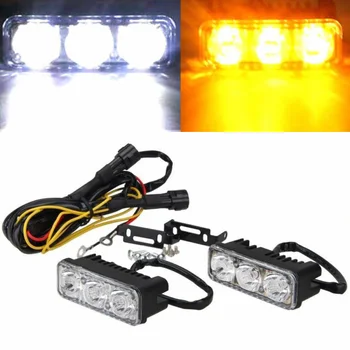 

Fog Daytime Running Light Bulbs Set Replacement Parts Accessories Truck SUV