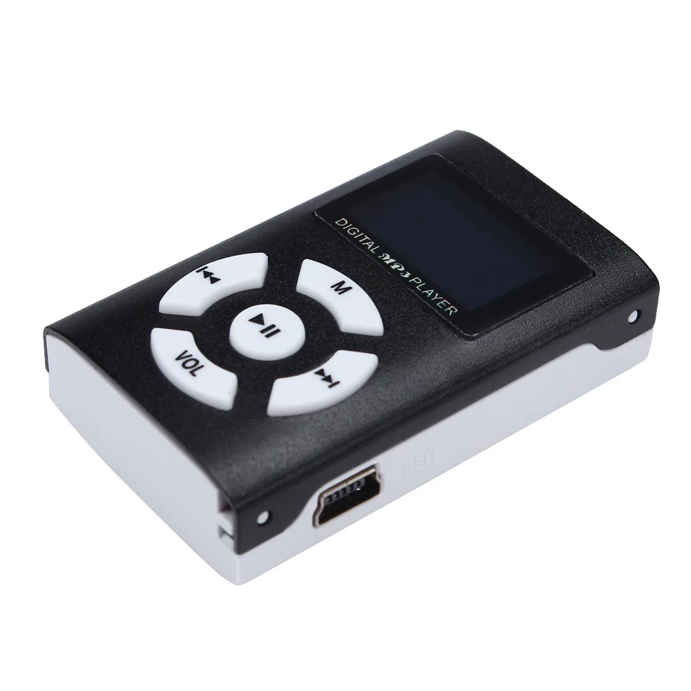 USB Micro SD Спортивная карта ЖК-плеер MP3 экран мини поддержка дизайн 32 Гб
