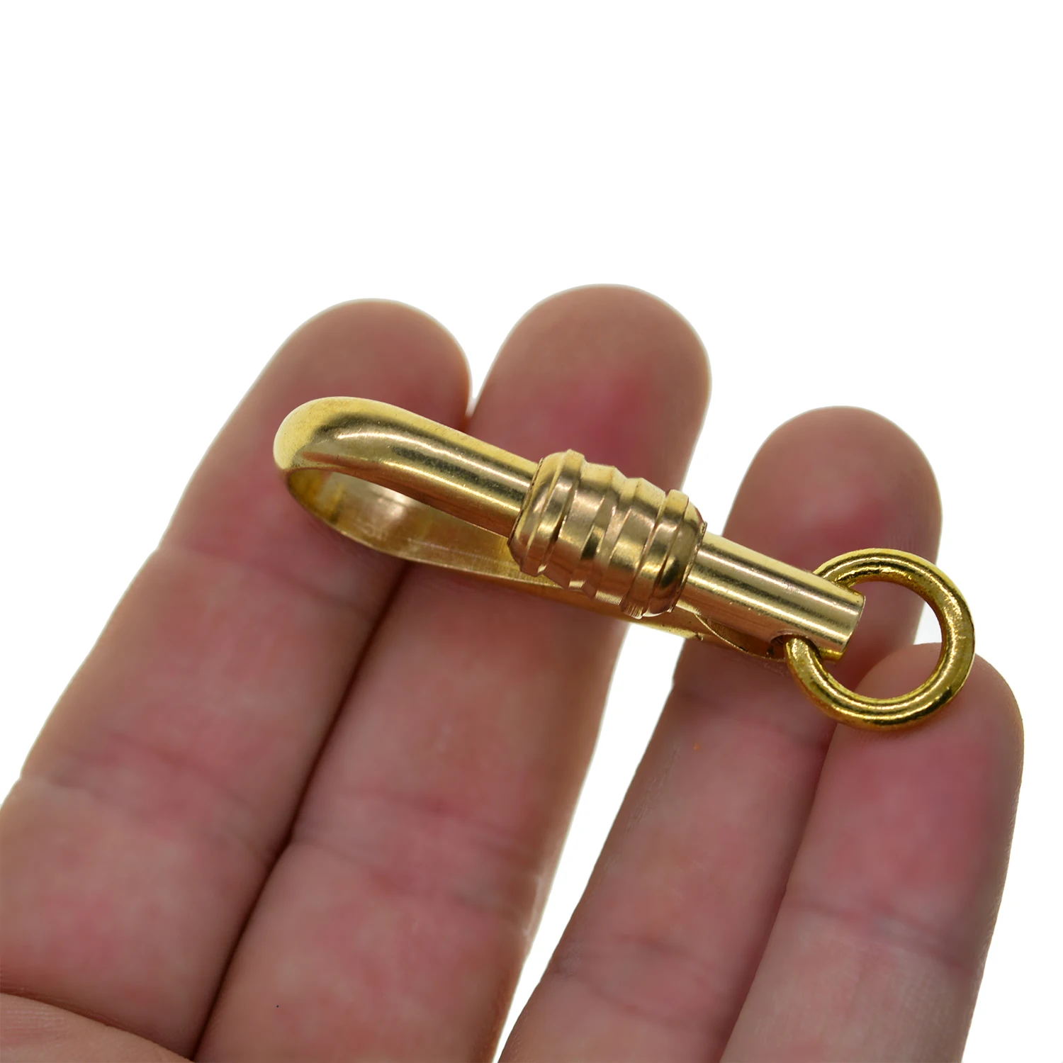 Key Hook - Natural - Brass