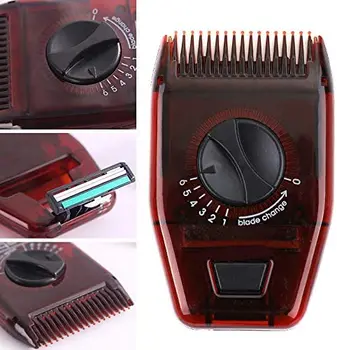 

Manual Hair Trimmer Multifunctional Razor Blades Trimming Hair Comb Face Tool Grooming Adjustable Portable for Travel