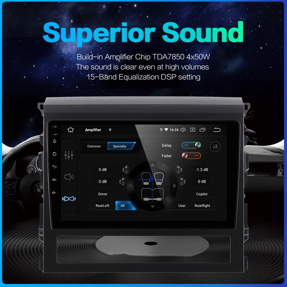 Sale for Toyota Land Cruiser 2016 GPS Navigation DSP HDMI Multimedia Player Vehicle 10.2" IPS Screen 1 Din Android Unit Car Stereo 3 Sale for Toyota Land Cruiser 2016 GPS Navigation DSP HDMI Multimedia Player Vehicle 10.2" IPS Screen 1 Din Android Unit Car Stereo 3