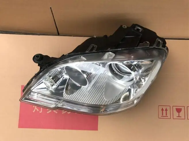 1 комплект абсолютно новая Автомобильная передняя фара лампа для Mercedes Benz ML 350 2010 автомобильный Стайлинг авто аксессуары