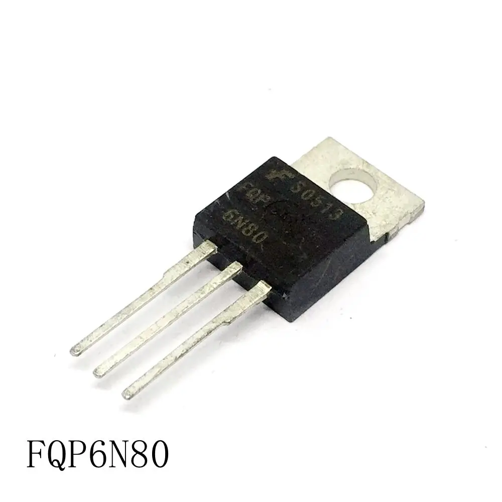 MOS FQP6N80 TO-220 6A/800V 10 шт./лот Новинка