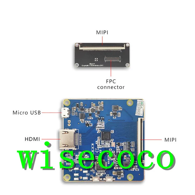  5.5 Inch 2K 1440*2560 IPS LCD LS055R1SX04 Kit MIPI HDMI USB Display monitor Controller Driver Board