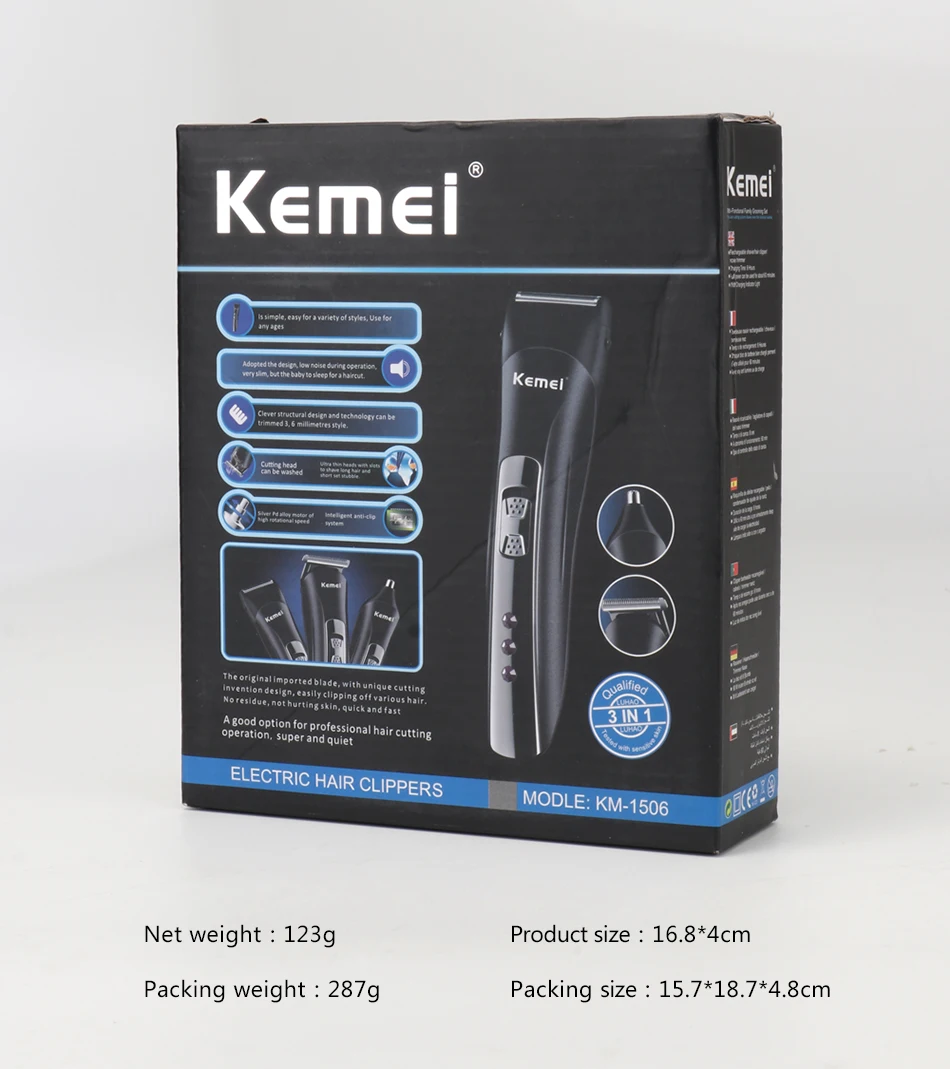 kemei 1506 review