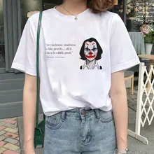 Special Price Joker T Shirt Women Joaquin Phoenix Harajuku Chucky Horror Tshirt Ulzzang Cartoon T-shirt Graphic Fashion Top Tee Special Price Joker T Shirt Women Joaquin Phoenix Harajuku Chucky Horror Tshirt Ulzzang Cartoon T-shirt Graphic Fashion Top Tee