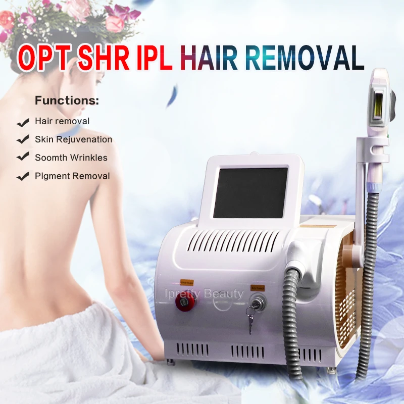 Многофункциональная машина для удаления волос Pro IPL OPT SHR пигментных пятен