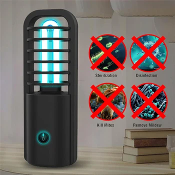 

Portable USB Ultraviolet lamp Bactericidal lamp Germicidal Disinfect UV lamp for Disinfect Bacterial Kill Mites Deodorizer