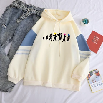 

Hot Sale Funny Anime Dragon Dall Hoodies For Female Fashion Son Goku Super Saiyan Print Casual Sweatshirt Fleece Women Hoody