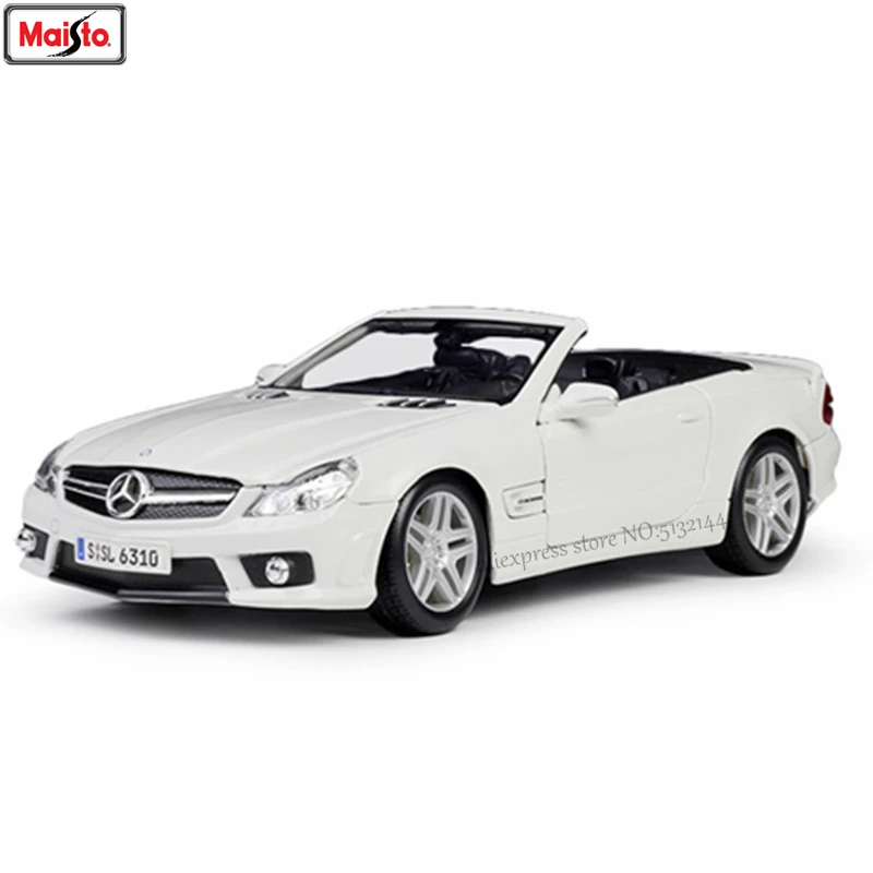 Модель автомобиля Maisto из сплава Mercedes Benz SLS AMG 1:24 декоративная коллекция
