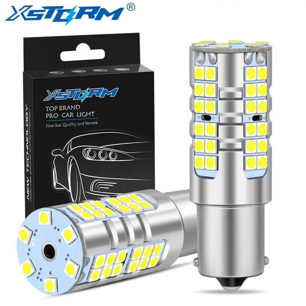 

2Pcs 1156 BA15S P21W Led Canbus BAU15S PY21W LED Bulb Car Turn Signal Lamp Daytime Running lights 6000K White Yellow 12V Auto