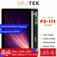 SRJTEK 11,6 дисплей для acer Aspire P3-171 P3-171P ЖК дисплей Матрица сенсорный экран планшета Ассамблеи 1366*768 запчасти авто