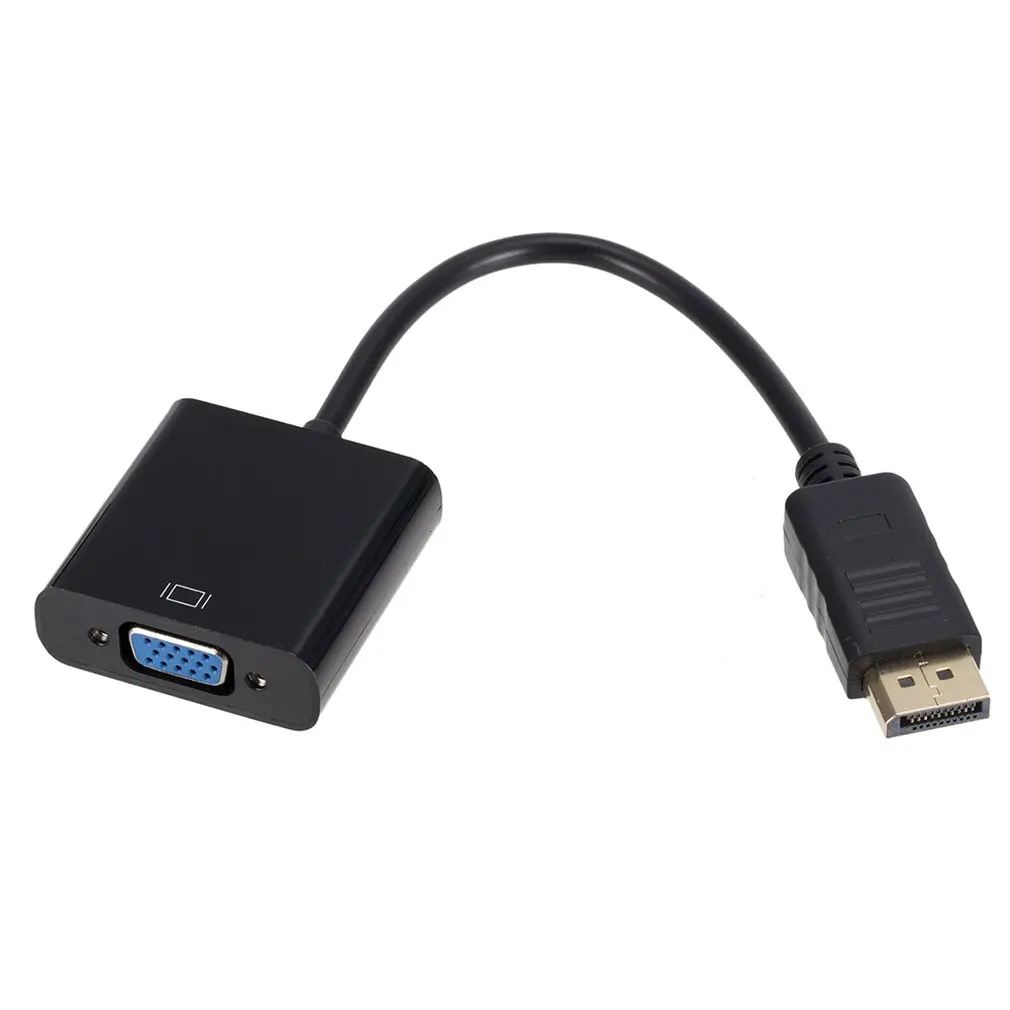 Displayport VGA адаптер Кабели DP конвертер кабели Папа мама для ПК компьютера