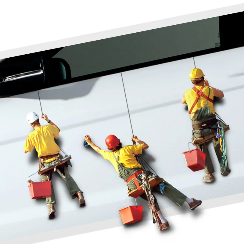 

Steeplejack Car Stickers Funny Car Stickers Rock-climber Car Stickers and Decals Car Accessories Stickers for Car Decoration