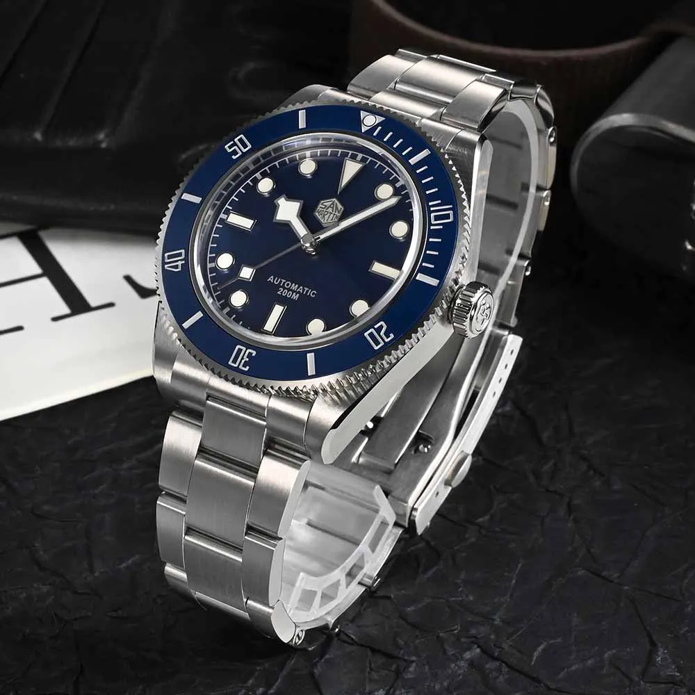 Orologio da uomo di lusso San Martin 40mm Diver BB58 orologi da polso da  lavoro automatici Vintage collegamenti terminali femminili zaffiro 20 Bar  orologio retrò|Sports Watches| - AliExpress