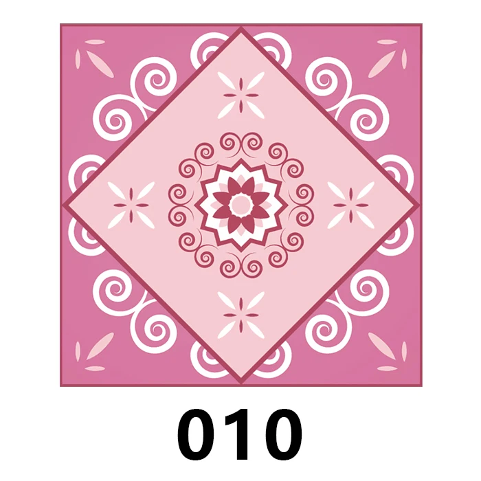 thumbnail image 1 of Juego de 15 azulejos de estilo bohemio de 8, 10 y 12 cm, adhesivos para pared, para mesa, baño, línea de cintura, arte mural, decoración del hogar, papel tapiz dagonal, 1 of 5