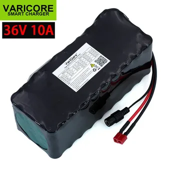 

Neue 36V 10400mAh 18650 Lithium-Batterie 10,4 ah Motorrad Elektrische Auto Fahrrad Roller batterien mit BMS Schwarz isolierung