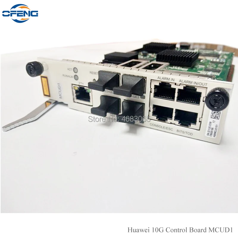 HUA WEI 4* 10GE плата управления интерфейсом MCUD1 используется для HUAWEI MA5608T MA5683T OLT, Optyczny terminal linii