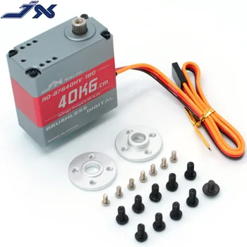 

Rc Robot servo accessories JX servo RD-B7640HV-180 40kg.cm 180 degree rc Brushless servo CNC Aluminium Hulls Structure Arm