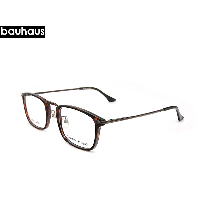 2170 bauhaus Новое поступление Ultem и металлические квадратные очки с оправой для близорукости - Цвет оправы: C1