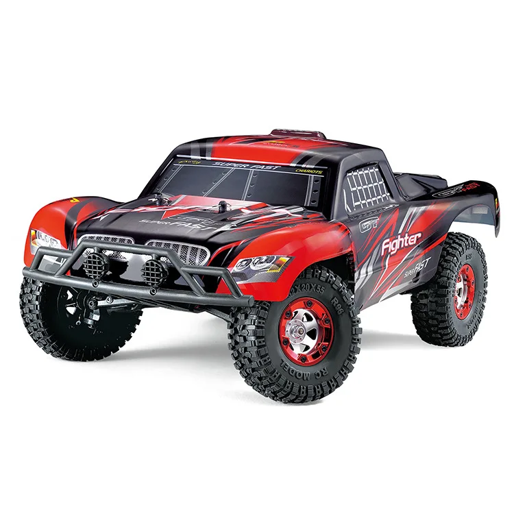 

FY01 VALUE 1: 12 2.4G Fully Ratio Four-Wheel Drive Remote Control Off-road Short Trip Truck Racing Fighter High-Speed Car