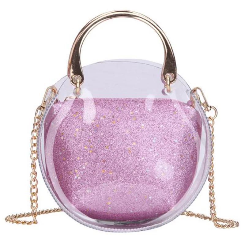 

New Wave Korean Version of the Wild Simple Shoulder Slung Small Square Bag Jelly Fairy Bag