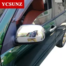 Für Toyota Rav4 Zubehör, Dass ABS Rav4 Tür Hinten Seite Spiegel Abdeckung Gehäuse Für Toyota Rav 4 2001 -2005 selbstklebende Ycsunz