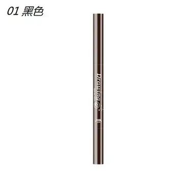 

5 color Double-head automatic rotating eyebrow pencil waterproof long-lasting makeup eyebrow cream quick-drying natural eyebrow