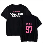 Blackpink Kill This Love комплект из двух предметов женская модная летняя одежда для женщин Мини Сексуальная футболка комплект из двух предметов топ+ укороченные штаны