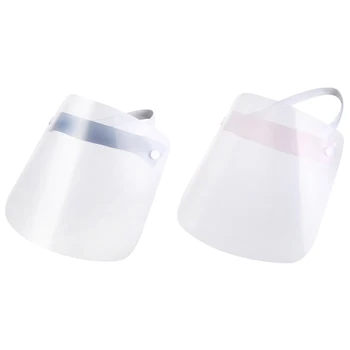 

5pcs Transparent Protective Mask Anti-Fog Splash Oil-Splash Proof Full Face Mask Protect Shield Anti-UV Anti-Shock Safety Mask