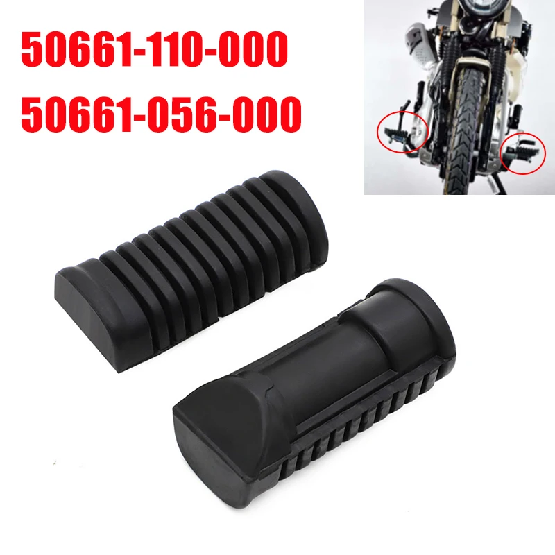 2 шт., резиновые подставки для ног Honda 50661-110-000 - CT90 CL77 CB/CL100/125/175/350/450