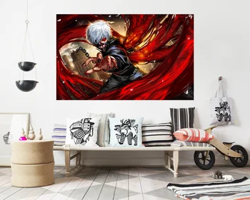 

[Self-Adhesive] 3D Tokyo Ghoul 542 Japan Anime Wall Stickers Mural Decal Wall Murals AJ WALLPAPER Belly