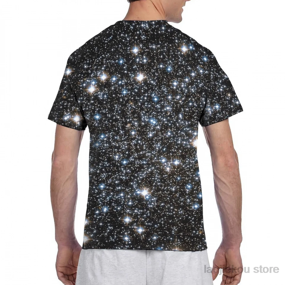 T-shirts dames 3D melkwegstelsel print grafische T-shirts universum