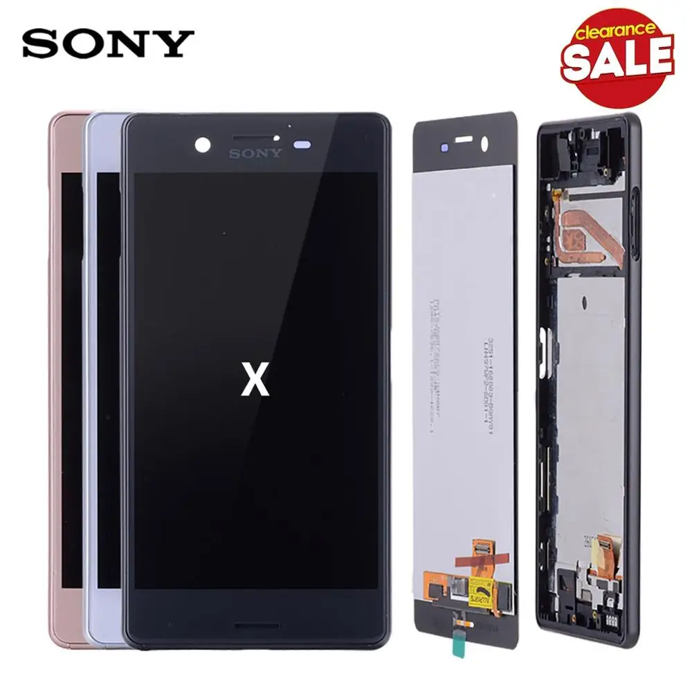 

5.3 inch Original Display For SONY Xperia X LCD Touch Screen with Frame Replacement Module F5121 F5122