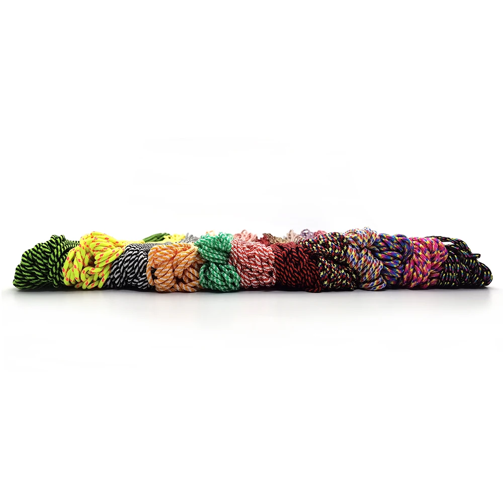 Paracord Rope Braided Paracord Paracord Bracelet 3mm Cord Rope Parachute Lanyard Rope Climbing Survival Equipment Paracord Bracelet Mask Lanyards