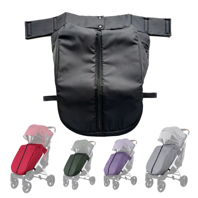 baby stroller cover for winter Stroller Foot Cover Socks Windproof  With Zipper Yoya Plus Original Pram Accessories Suitable Most Trolley Such Babalo Dearest Baby Strollers cheap