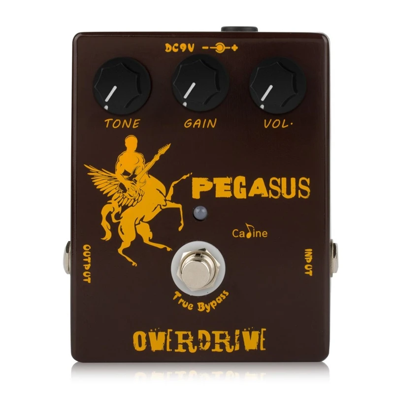 Caline CP-43 Pegasus Overdrive педаль для гитары эффектов Klon Centaur имитация настоящей байпас