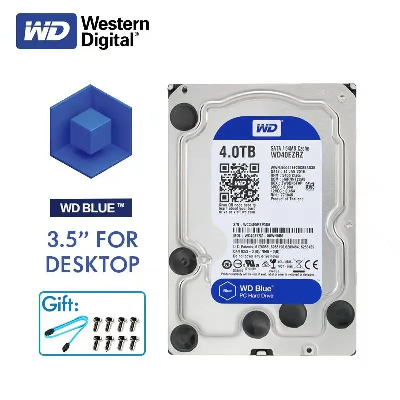 Western Digital Blue 3.5 6000 GB Serial ATA III 