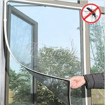 

1pc High Quality DIY Insect Fly Bug Mosquito Door Window Net Mesh Screen Curtain Protector Flyscreen Promotion