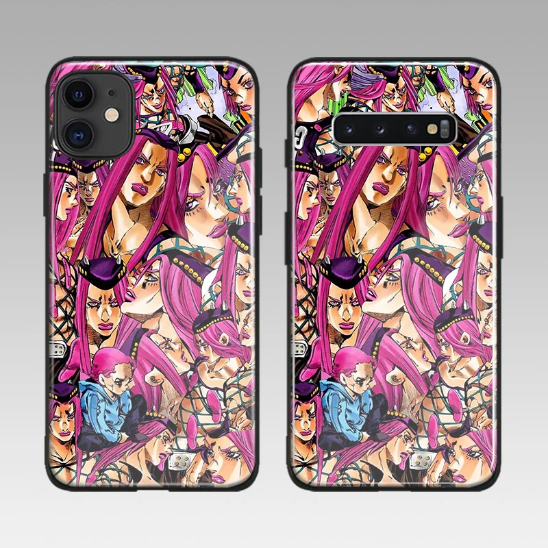 Narciso Anasui Stone ocean Phone case For iPhone 6s 7 8 X Xr Xs 11 12 13 Pro Max Samsung S20 FE S21 Note 9 10 Plus cover | Мобильные