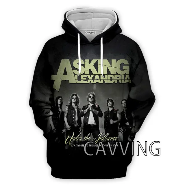 New Fashion Women/Men's 3D Print Asking Alexandria Hoodies Hooded  Sweatshirts Harajuku Hoodie Sweatshirts Tops Clothing T01 - AliExpress