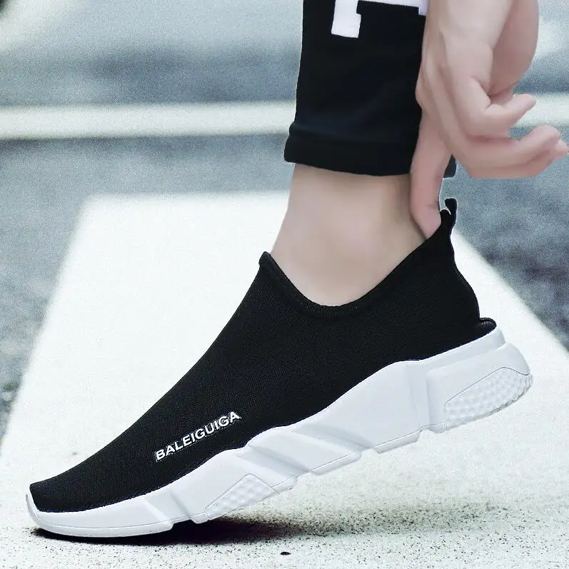 

2019 Classic fashion mesh flat bottom couple shoes men's low breathable flat canvas shoes casual sports shoes