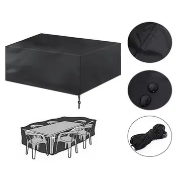 

Furniture Dustproof Cover For Rattan Table Cube Chair Sofa Waterproof Rain Garden Patio Protective Cover