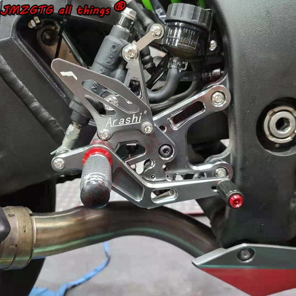 Для KAWASAKI ZX10R 2016 2017 2018 2019 2020 мотоцикла с ЧПУ Регулируемые задние наборы подставки